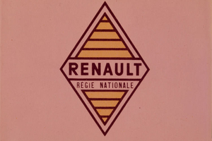 Erste Renault Rhombe