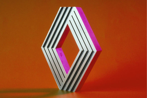 Erster 3D Rhombus